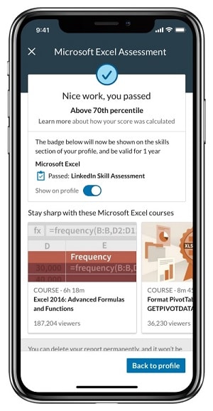 LinkedIn Skill Quiz Answers