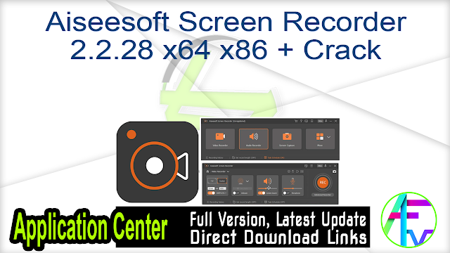 free for mac instal Aiseesoft Screen Recorder 2.8.12