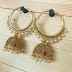 Jhumkaa hoop earrings