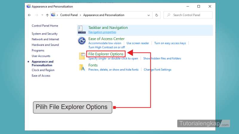 Tutorialengkap tiga cara menampilkan File dan Folder Tersembunyi pada Windows 7, windows 8, Windows 10