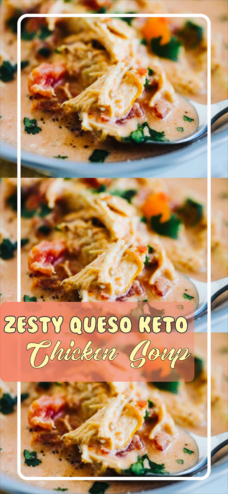 Zesty Queso Keto Chicken Soup Floats CO