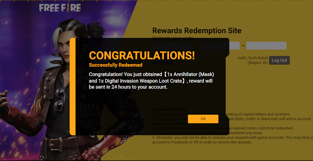 Kode Redeem Free Fire Untuk Server Indonesia 20 September 2021: Hadiah Pink Guardian dan Candy Bag Kode Redeem Free Fire Untuk Server Indonesia 20 September 2021: Hadiah Pink Guardian dan Candy Bag