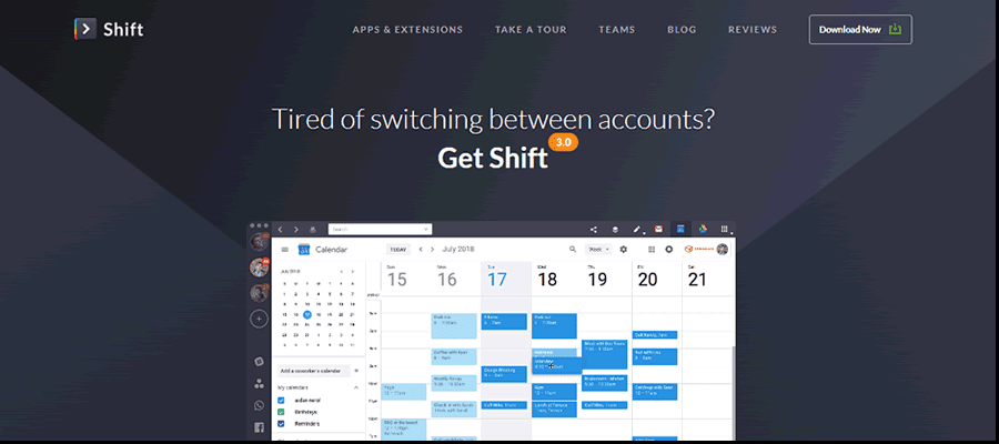 Shift lets you add your favourite apps and extensions Add your favourite apps and extensions to Shift