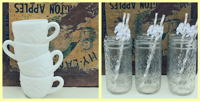 Kara s Party Ideas Vintage Grey   Yellow Bridal Shower  - 2