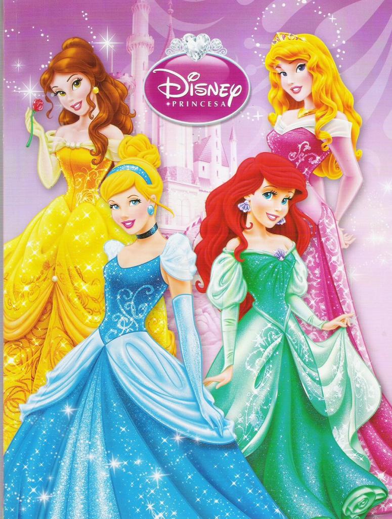 EL BAÚL DE BERTHA - MANUALIDADES: Disney Princesas - Libro Para Colorear