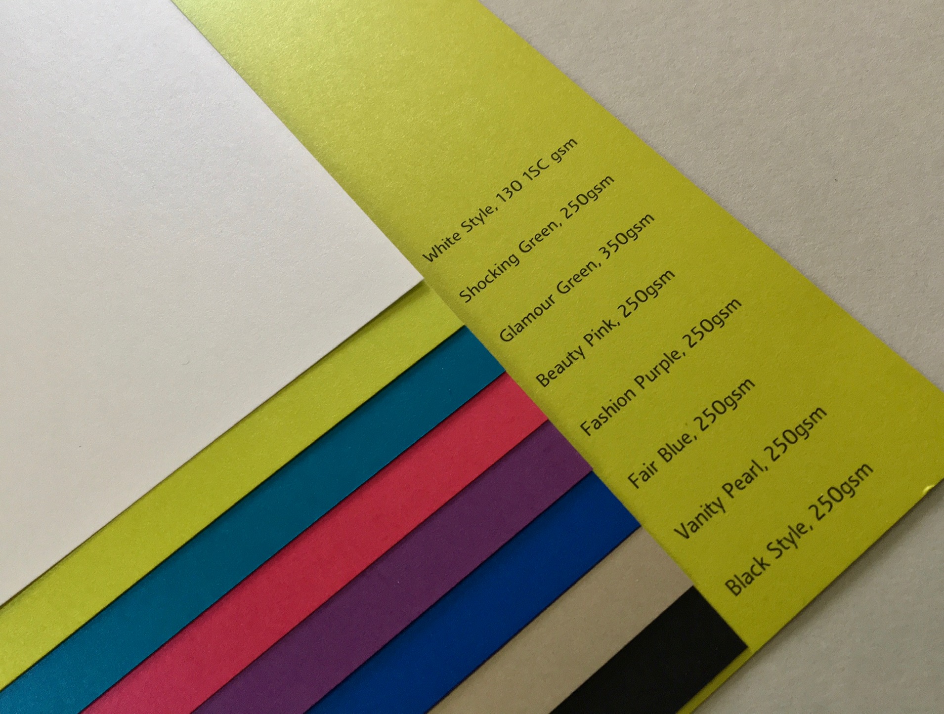 Justin's Amazing World At Fenner Paper New So...Silk Swatch