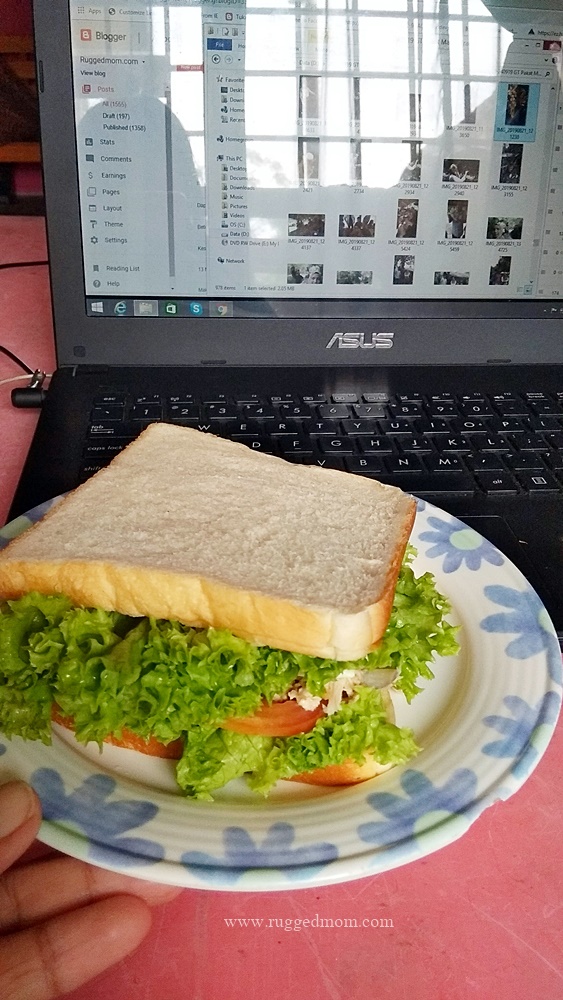 Resipi SANDWICH TUNA dan TELUR yang sangat sedap
