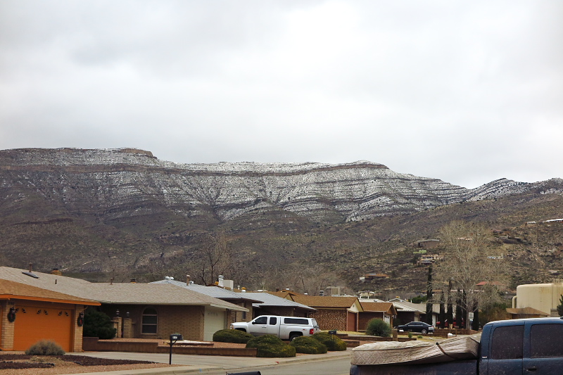 Carla's blog Four Inches of Snow in Alamogordo, New Mexico