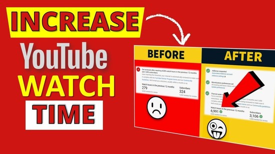 Get More YouTube Watch Time Hours Get More YouTube Watch Time Hours