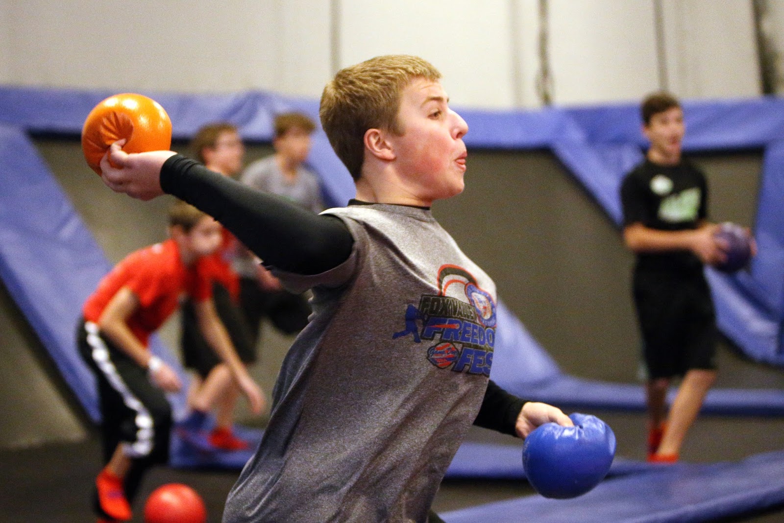 Mark Kodiak Ukena 4th Annual Dodgeball Tournament at Jump America Gurnee