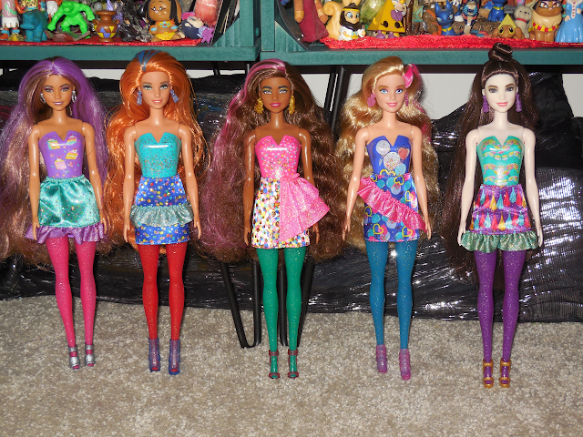 barbie color reveal party