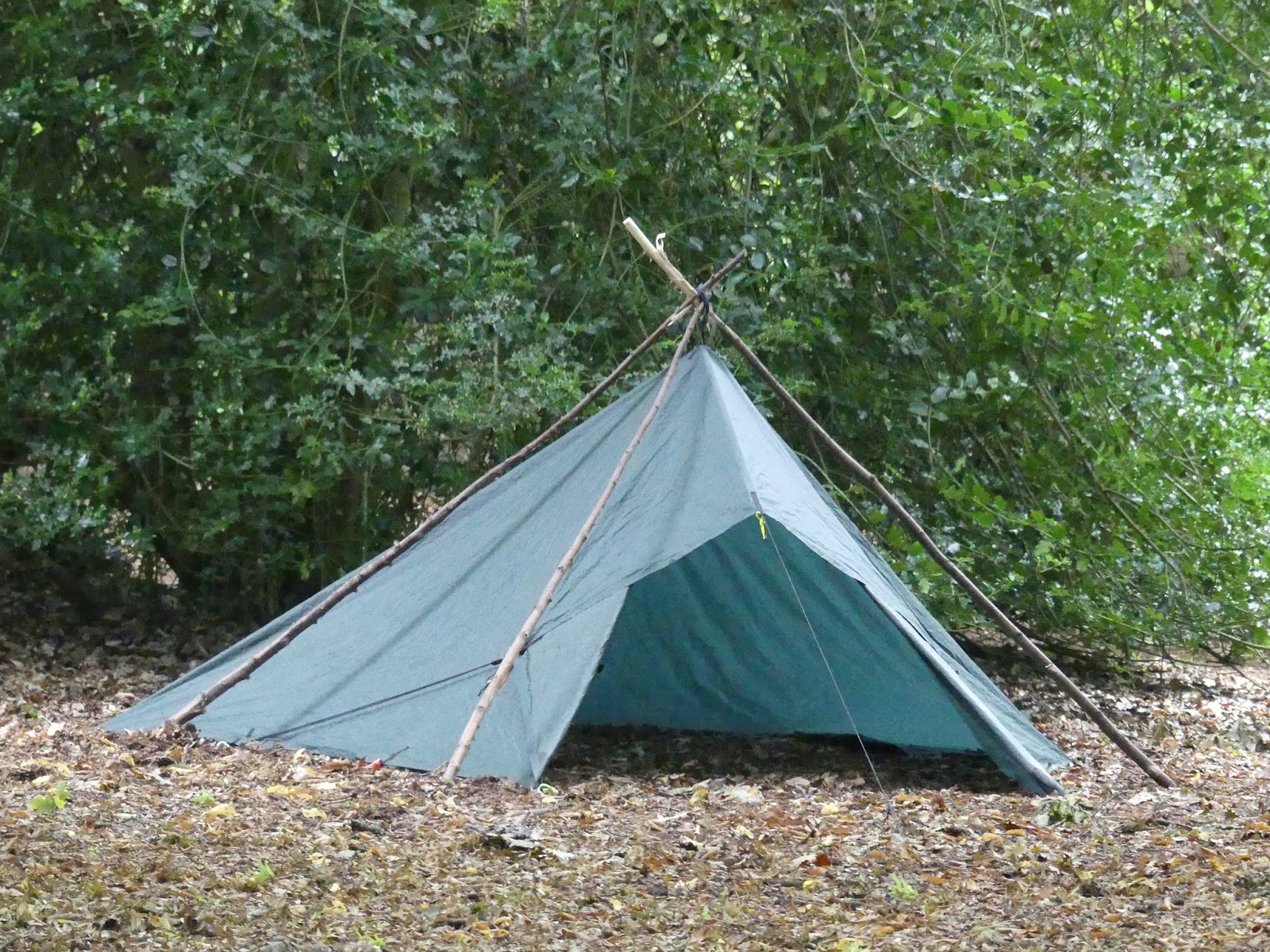The Outdoor Traditionalist How to make a 3m x 3m tarp tent