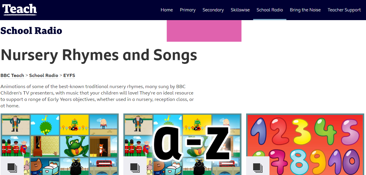 PROPUESTA1 SIMPLE SONGS, NURSERY RHYMES