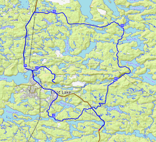 Out 4 a Rip! Espanola Rail Trail and Elliot Lake