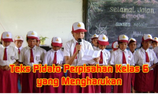 Teks Pidato Perpisahan Kelas 6 Yang Mengharukan Http Rochmatunnaili Blogspot Com