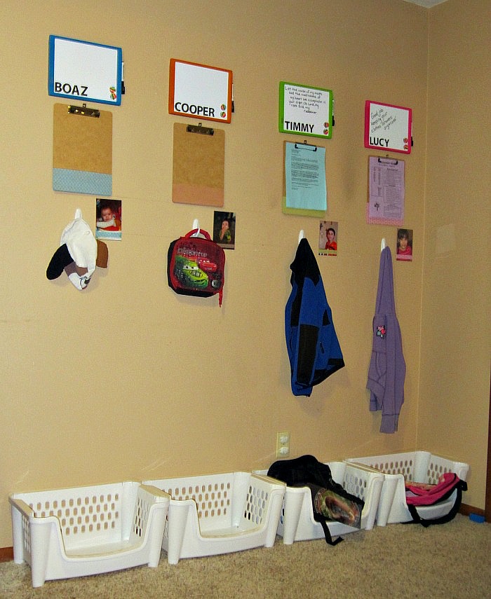 Command Center - helping my kids get and stay organized