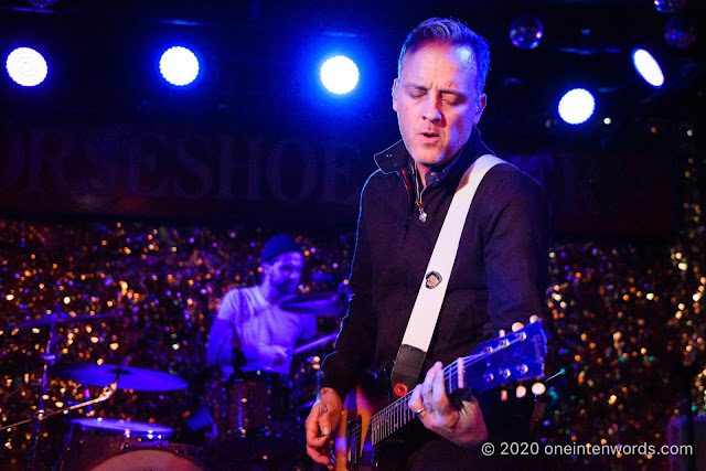 Dave Hause & the Mermaid  at The Horseshoe Tavern on March 7, 2020 Photo by John Ordean at One In Ten Words oneintenwords.com toronto indie alternative live music blog concert photography pictures photos nikon d750 camera yyz photographer