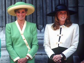 Princess Diana and Sarah Duchess of York