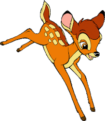 bambi clipart disney clip cliparts bambie faline shredding transparent library thumper flower 20clip 20art clipground arts simba attention pride give