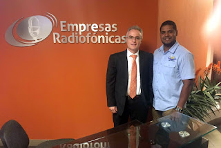 Angel González Feliz, presidente Fundación JOBAL se reúne con Ing. Roberto Lama