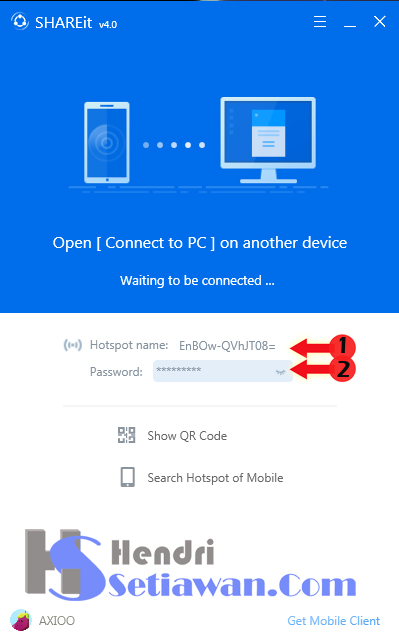 Menghubungkan Mengirim Dan Menerima File Dari Iphone Ke Komputer Laptop Dengan Shareit Hendri Setiawan