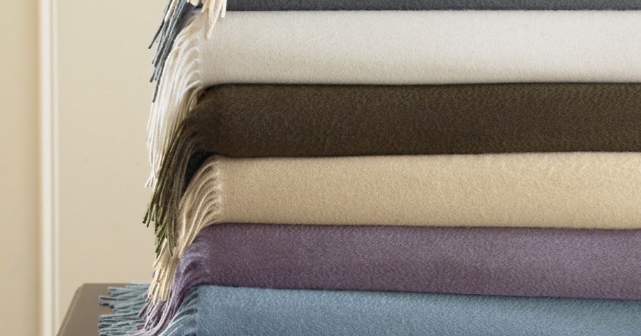 Pure Cashmere Throw Blankets - Sferra Dorsey | Sheet Envy