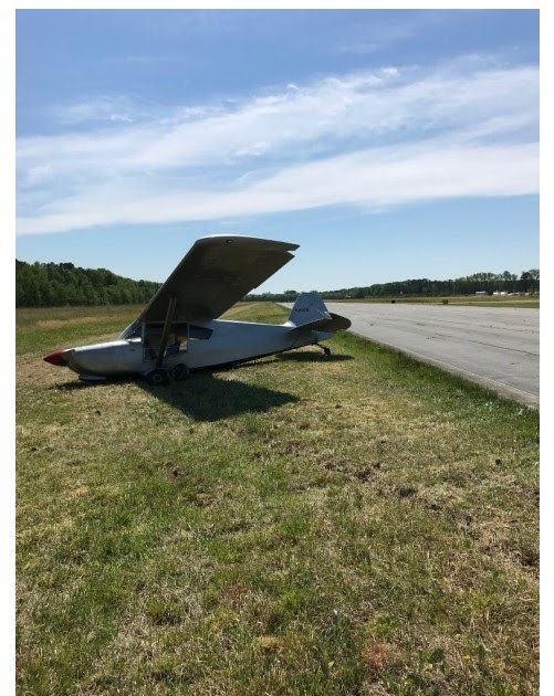 Kathryn's Report Landing Gear Collapse Bearhawk, N118CR; accident