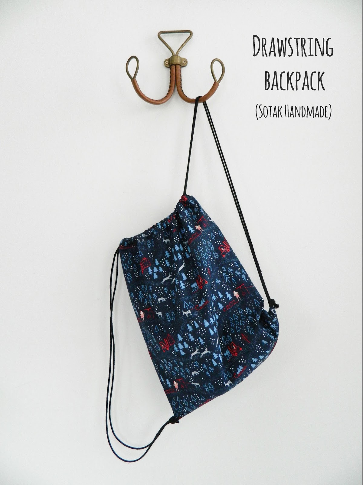 drawstring backpack (a free tutorial) | s.o.t.a.k handmade | Bloglovin’