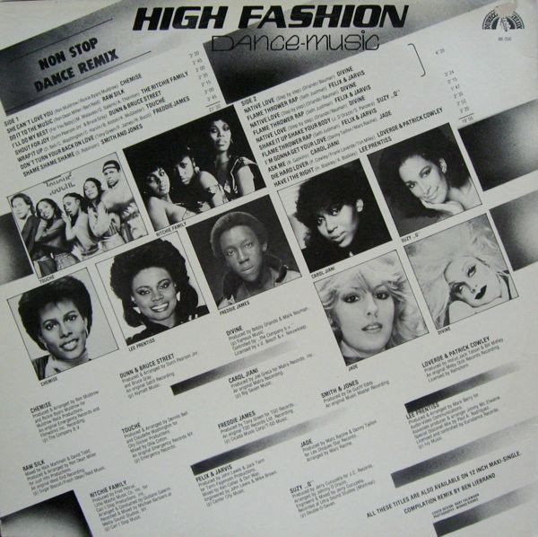 RETRO DISCO HINRG High Fashion DanceMusic Volume 1 (Non Stop Dance