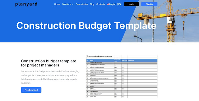 Construction budget template for project managers Construction budget template for project managers