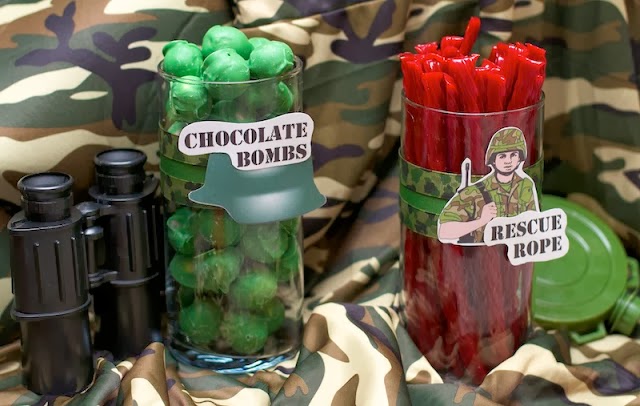 Call of Duty Birthday Party Ideas for Army