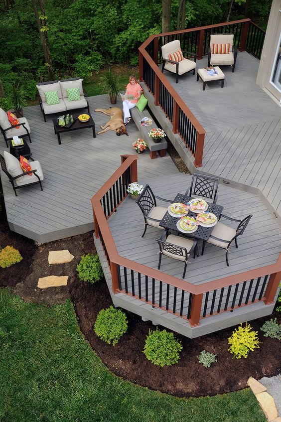 How To Build a Garden Deck - Dwell Of Decor
