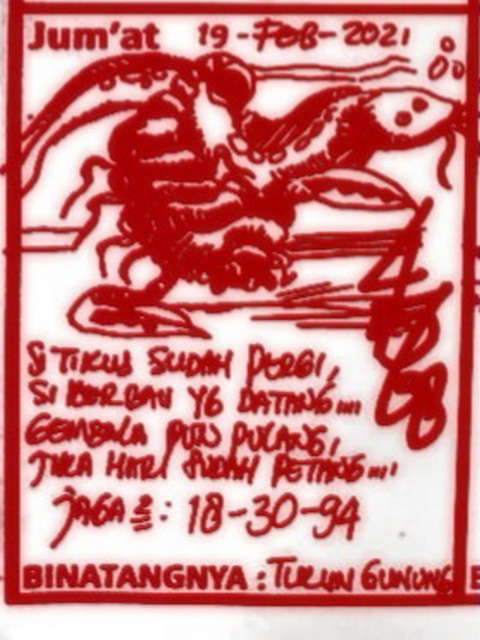 Syair Harian Sdy 19 Februari 2021 Kode Syair Sgp Hk Sd Motesia