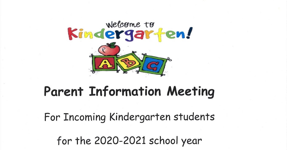 Chadron Primary School Incoming Kindergarten Families March 2nd