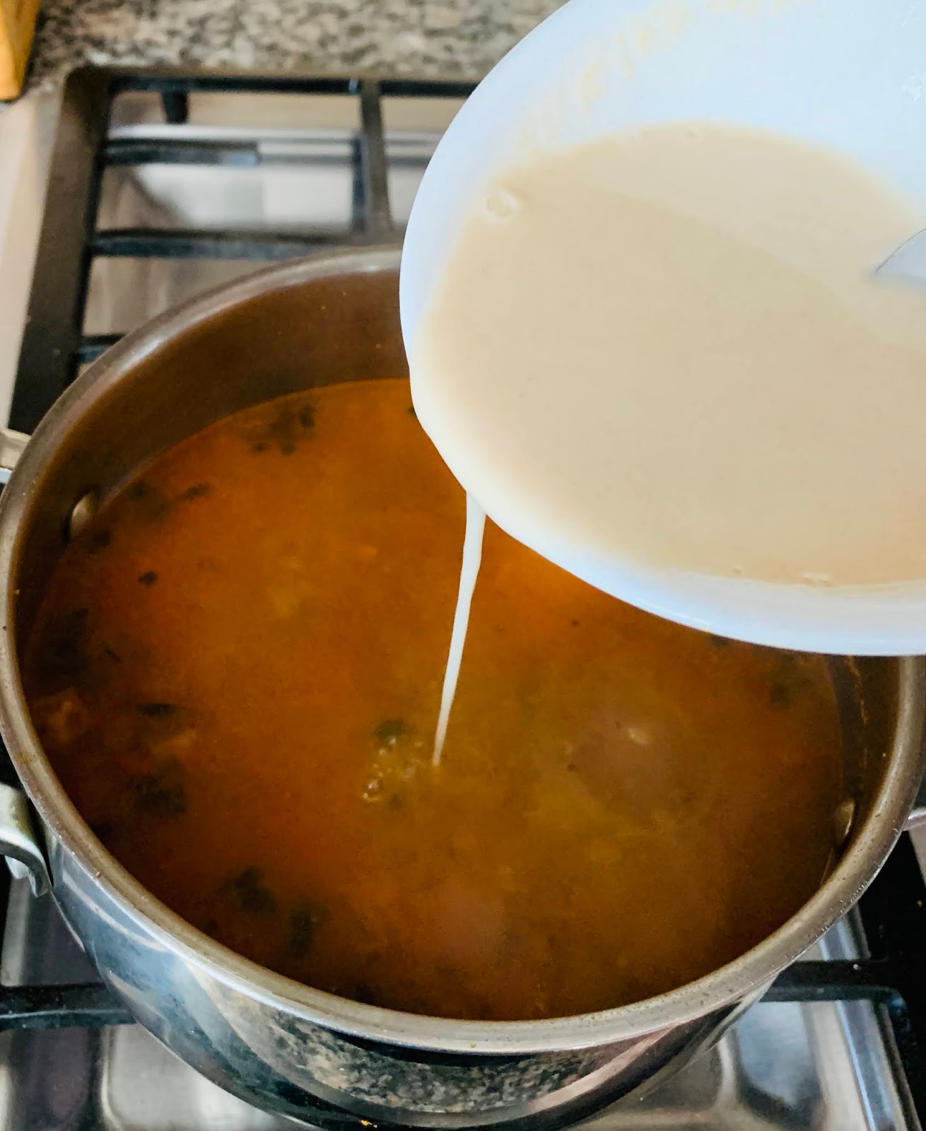 Bendakaya Chaaru/Okra in Wheat Flour Gravy