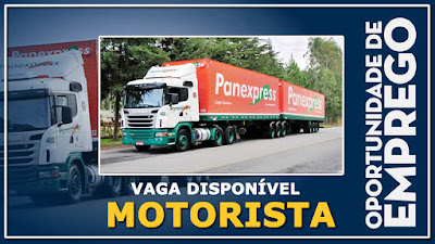 Transportadora Panex abre vagas para motorista carreteiro