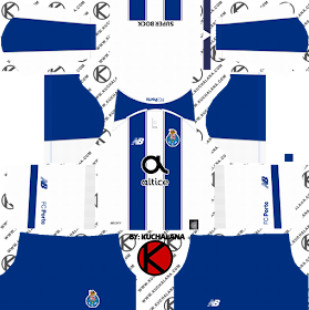 FC Porto 2018/19 Kit - Dream League Soccer Kits