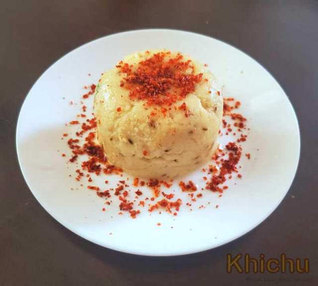 images of  Gujarati Khichu Recipe / Khichu Recipe /  How to make Gujarati rice khichu recipe /  Gujarati Khichu