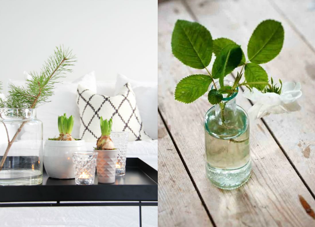 decorar con jarrones estilo nórdico