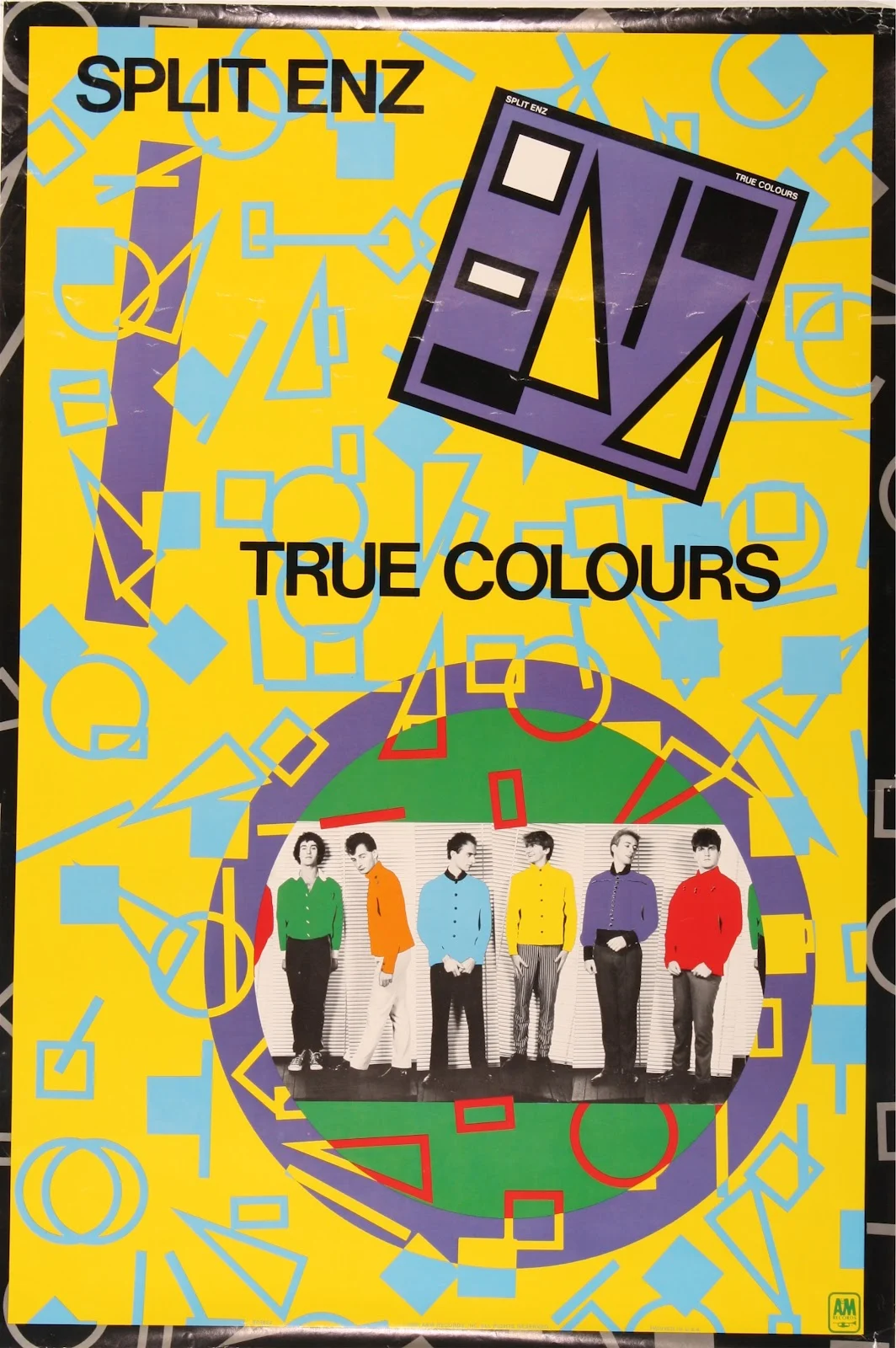 Vibrant Split Enz Have Reunited - Two More Shows For Nz Abstract for Mobile