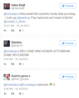 "Πανικός" για τον Ραντούλιτσα στο twitter