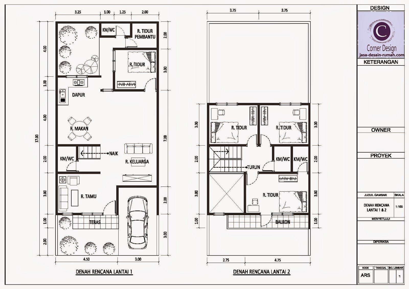 62 Desain Rumah  Minimalis  Modern 2 Lantai  Denpasar 