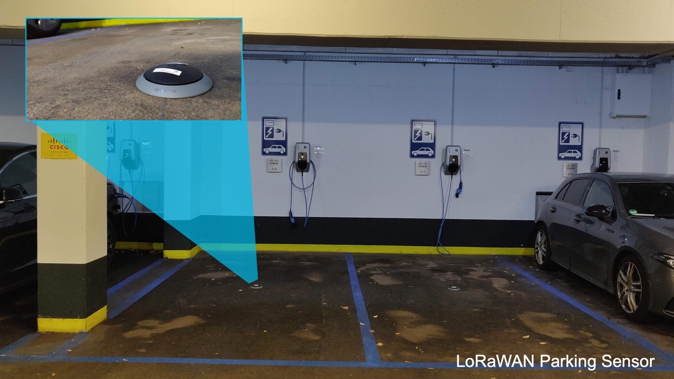 Smart Parking A Cisco IoT Solution with LoRaWAN Cisco Central