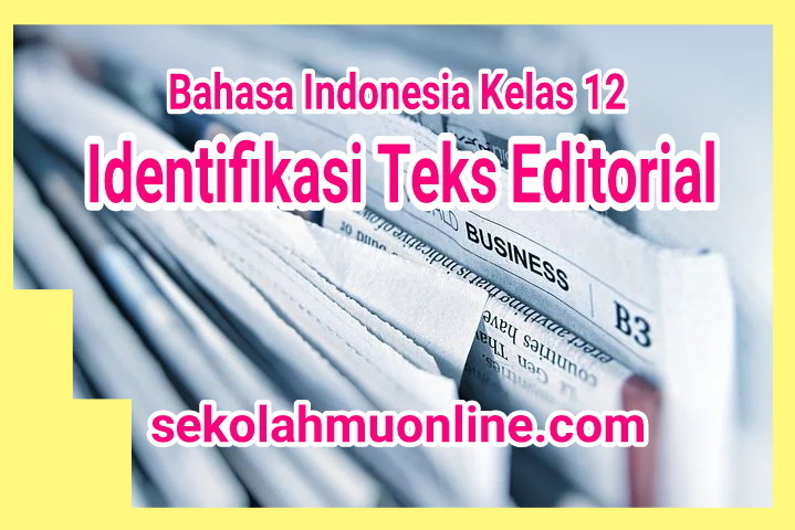 contoh soal teks editorial