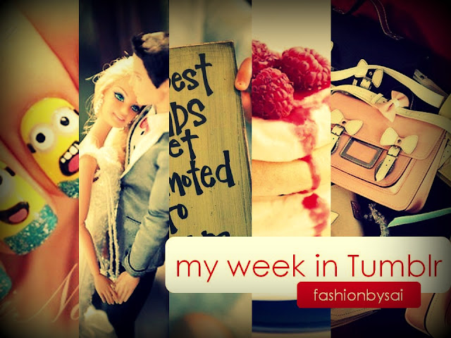 Week 2 of "My Week in fashionbysai Tumblr blog" a fashion and beauty blog in the Philippines