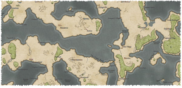 here dragons abound continent maps part 3 land shapes