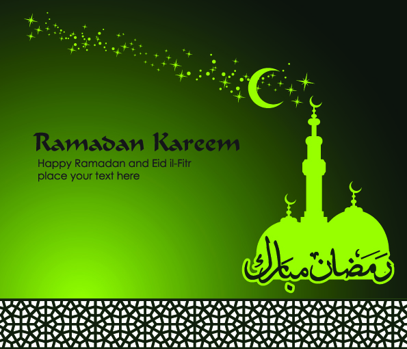 Ramadan Kareem Vector Backgrounds | Free Vector - Download Free Vector ...