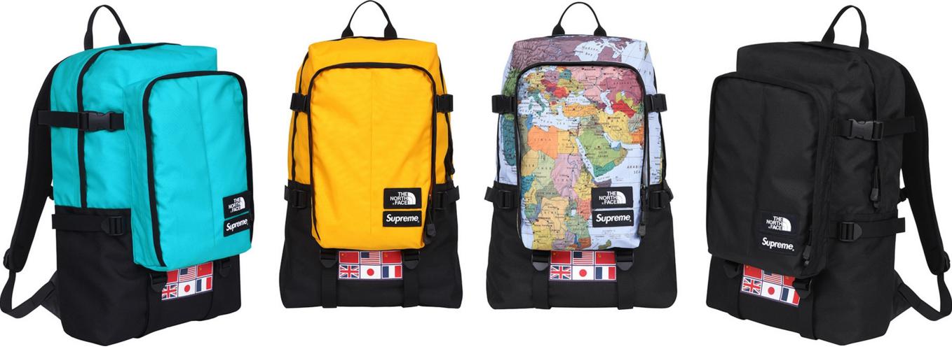 supreme north face backpack mountain