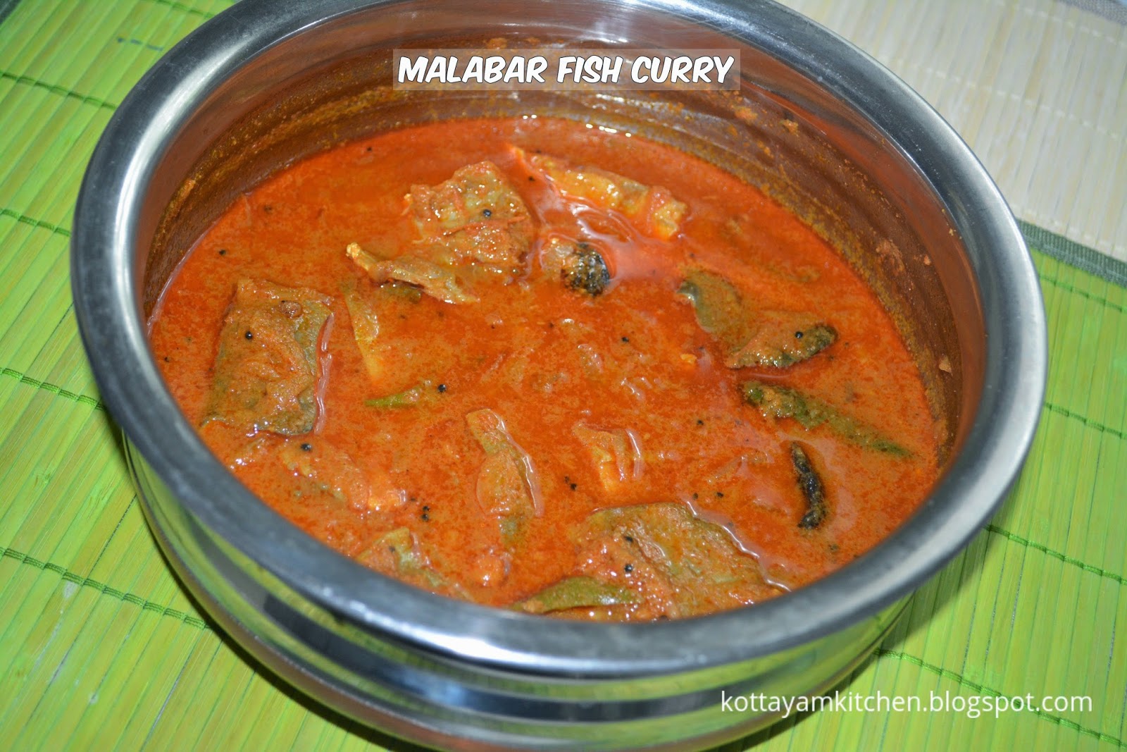 Fish curry in Malabar style video recipe Kottayam Kitchen