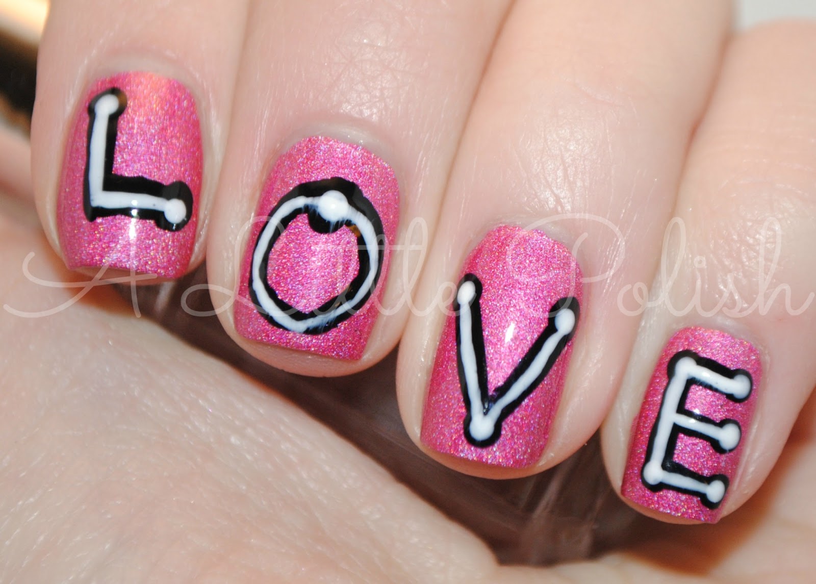 February Nail Designs with Love and Heart Themes - wide 3